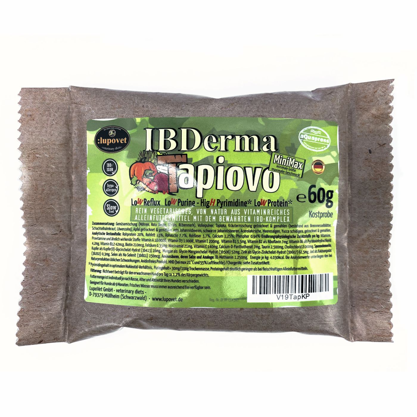 Kostprobe IBDerma TapiOvo Mini (60g)