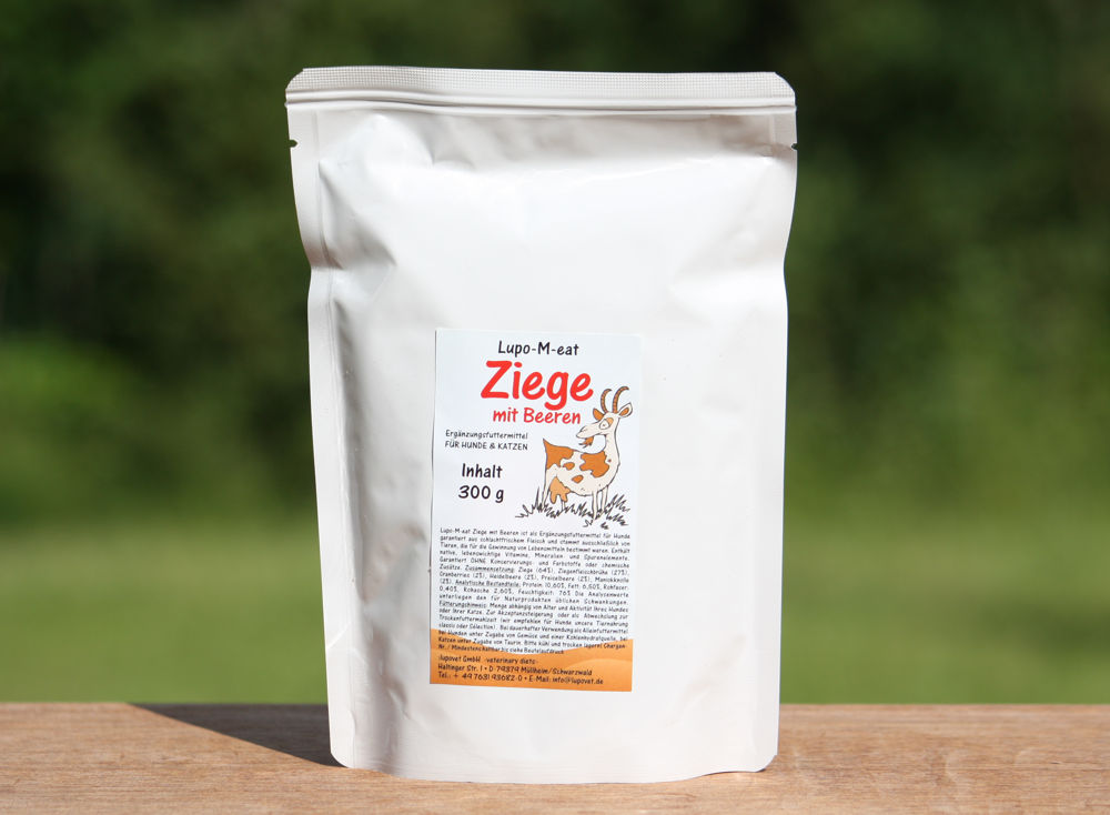 LupoVet Pure Weide-Ziege mit Beeren