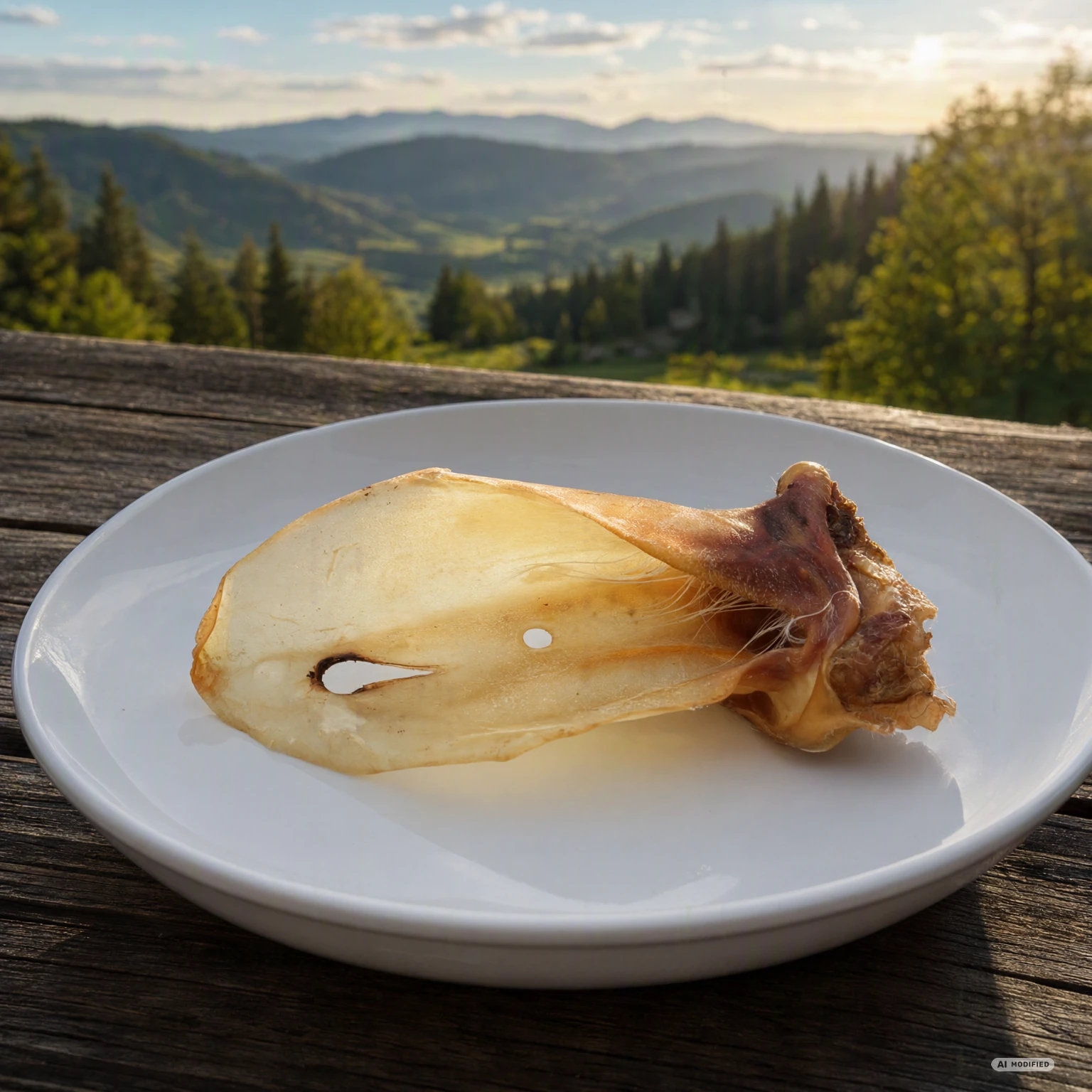 Rinderohren mit Muschel