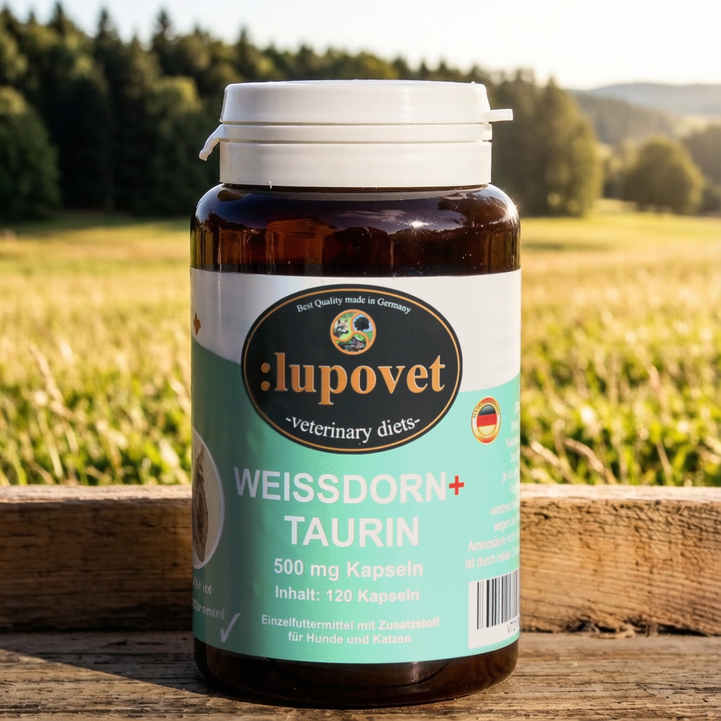 Weissdorn + Taurin Kapseln