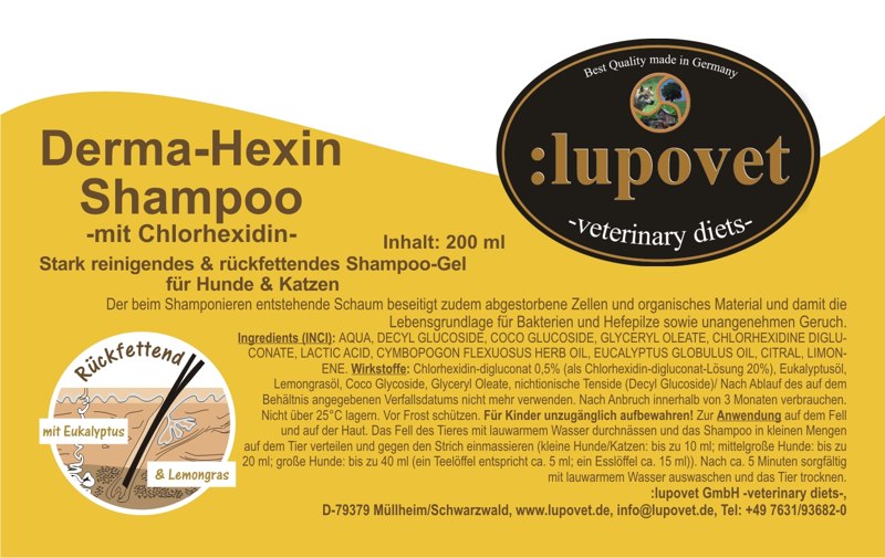 Derma-Hexin Shampoo