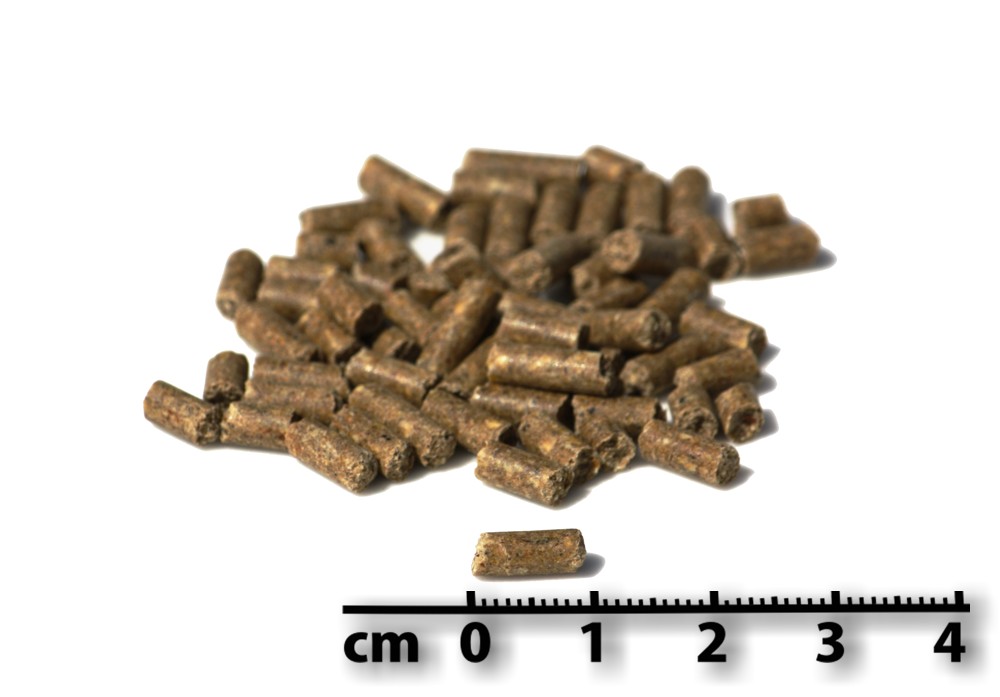 Pet-Bull Pellets Größe