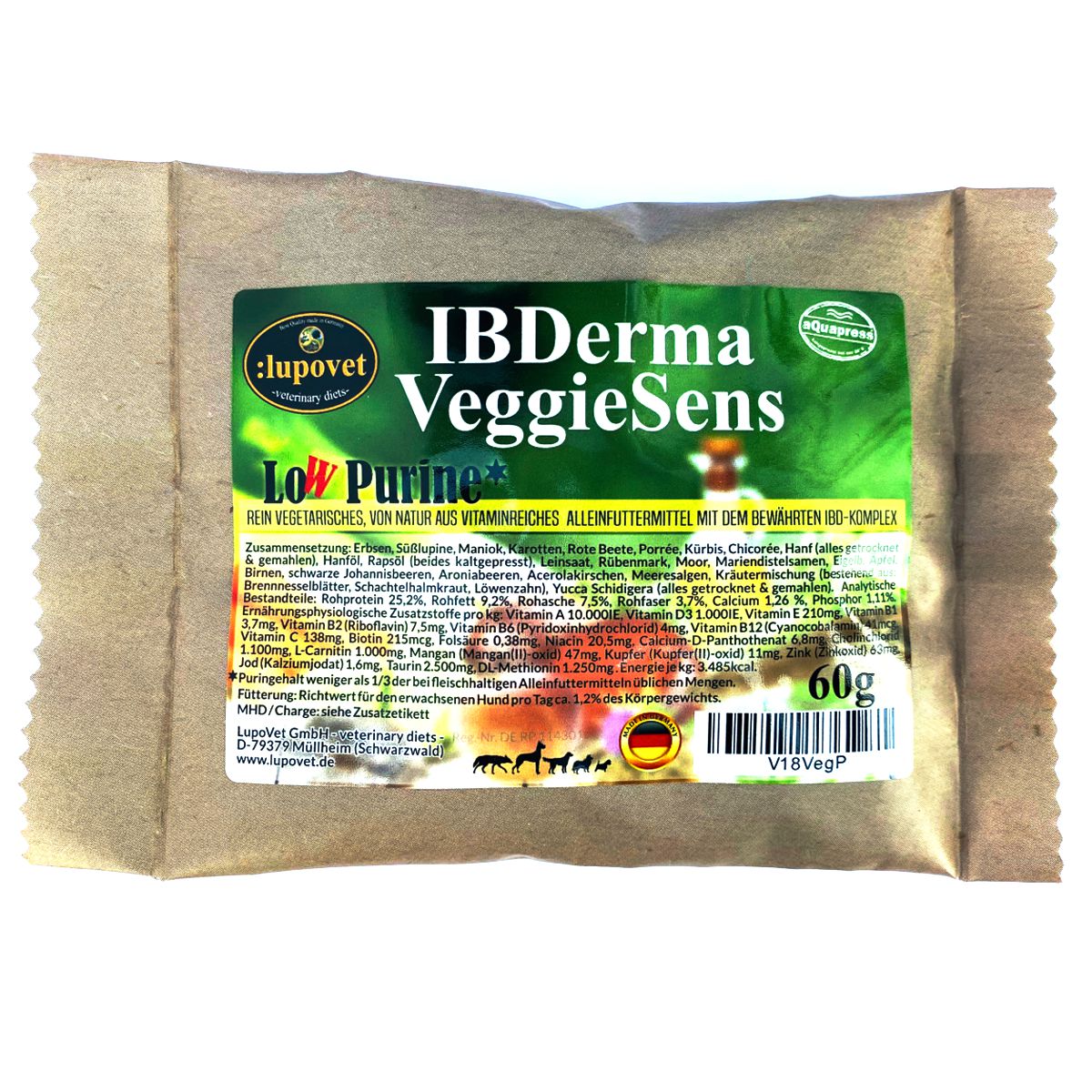 Kostprobe IBDerma VeggieSens (60g) Kostprobe IBDerma VeggieSens (60g)