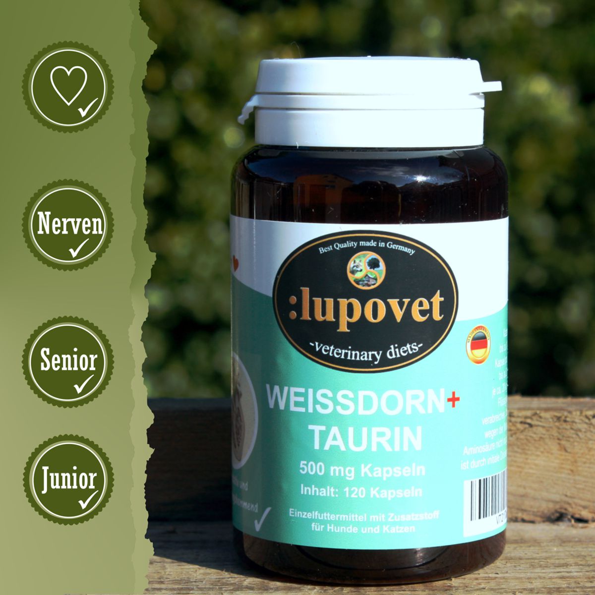 Weissdorn + Taurin Kapseln Weissdorn + Taurin Kapseln