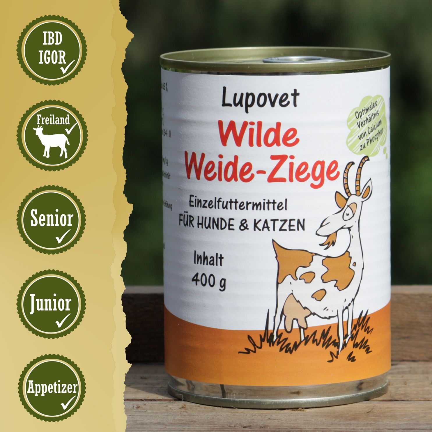 Wilde Weide-Ziege Wilde Weide-Ziege