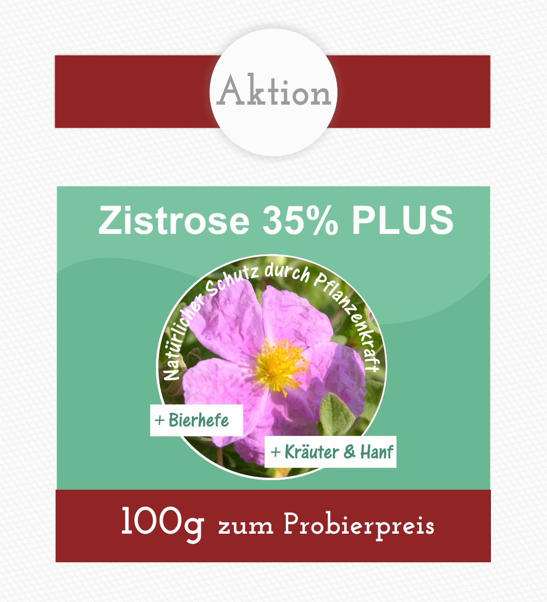 LupoVet Zistrose 35 % 100g Aktion