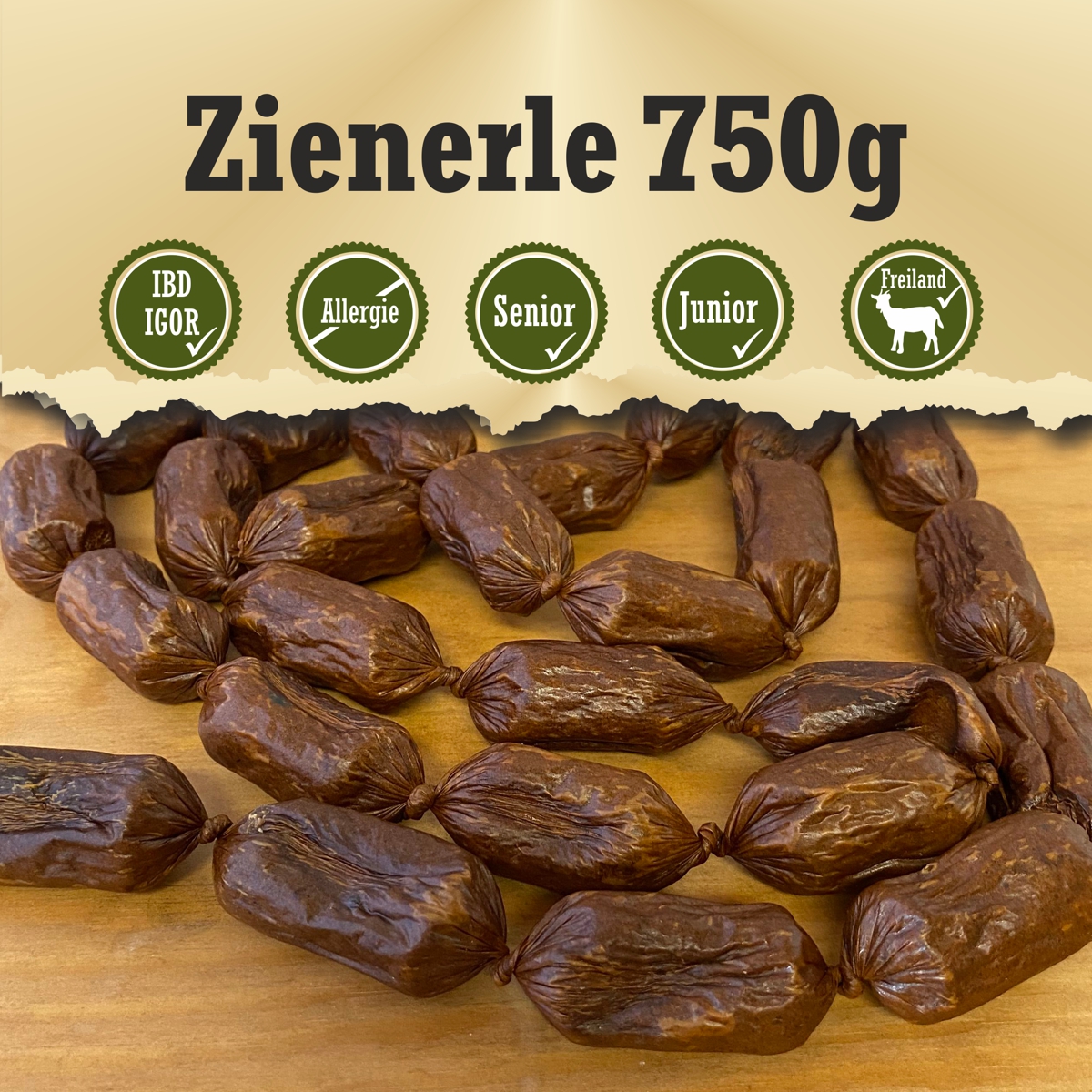 Zienerle 750g-Vorratstüte